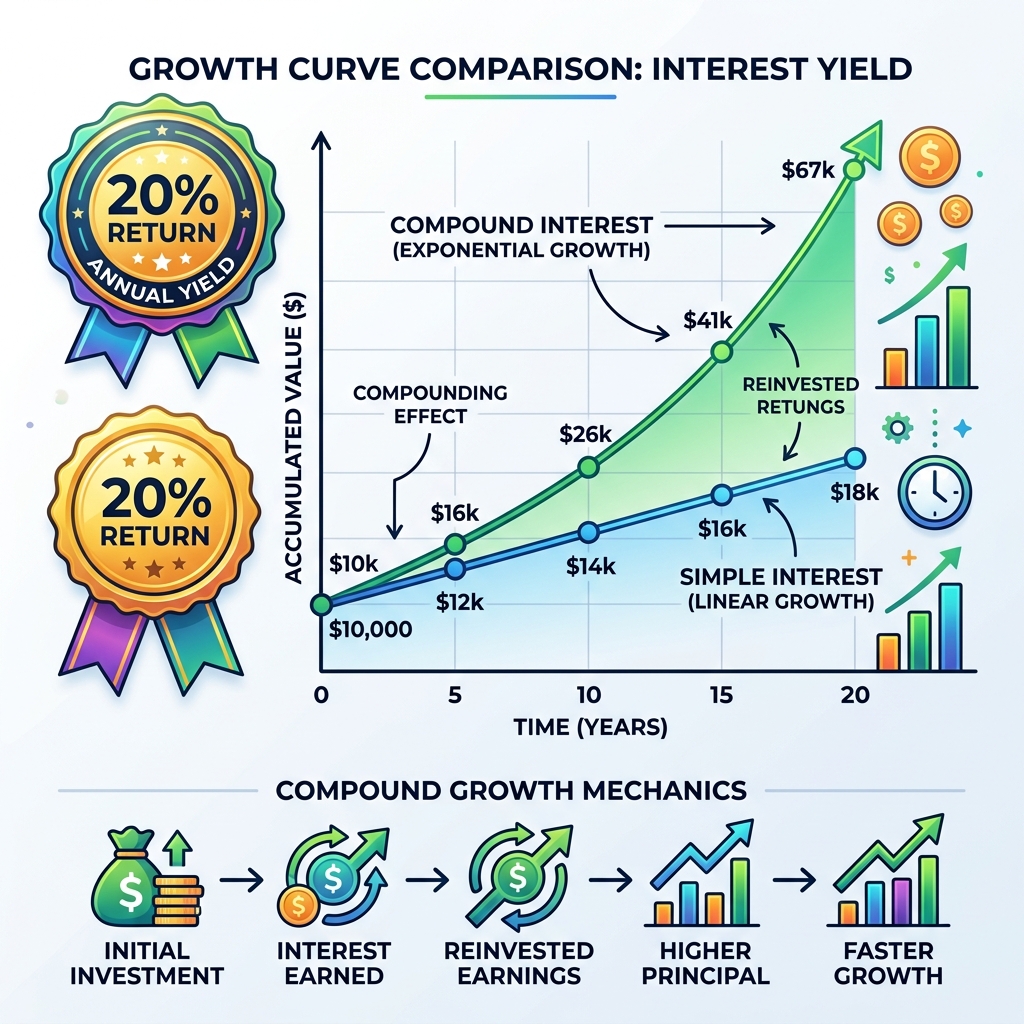 Understanding Interest Rates: Personal Contribution vs. Locked vs. Your Bank Account